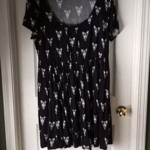 Adorable Torrid French bulldog dress